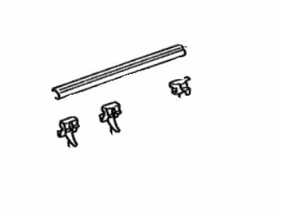 Toyota 75710-AA010 Belt Weatherstrip