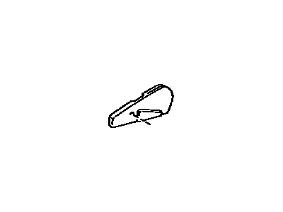 Toyota 71861-06030-K0 Track Cover