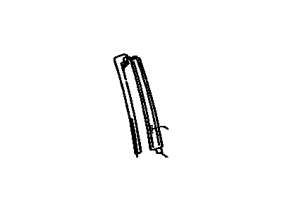 Toyota 67888-32040 Window Molding Weatherstrip