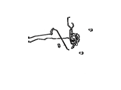 1994 Toyota Camry Door Lock Actuator - 69040-AA010