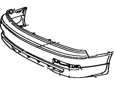 Toyota Bumper - 52119-AA900
