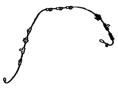 Toyota 86101-06010 Cord Sub-Assembly, Antenna