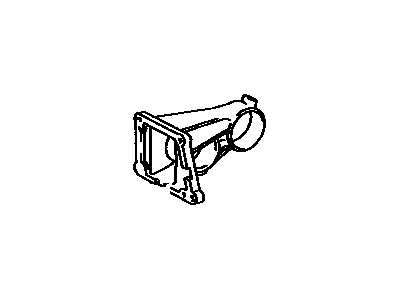 Toyota 12321-20020 Bracket, Engine Mounting, Rear(For Transverse Engine)