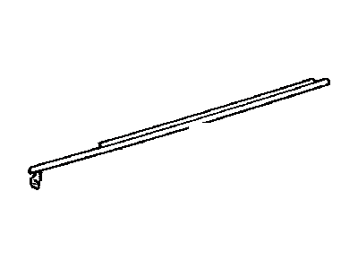 Toyota Corolla Door Moldings - 75710-12500