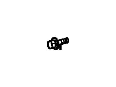 Toyota 90119-06252 Bolt, With Washer