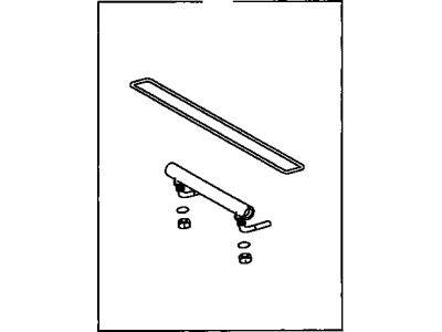 Toyota 04169-02020 Cooler Kit, Oil(For ATM)