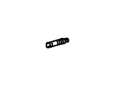Toyota 90126-06012 Stud, Hex Lobular