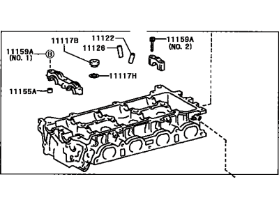 Scion tC Cylinder Head - 11101-28012