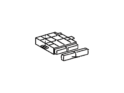 Toyota 84010-12280-B0 Control & Panel Assembly, Integration