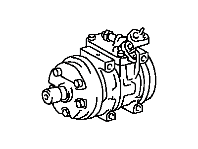 Toyota 88320-02050 Compressor Assy,  Cooler