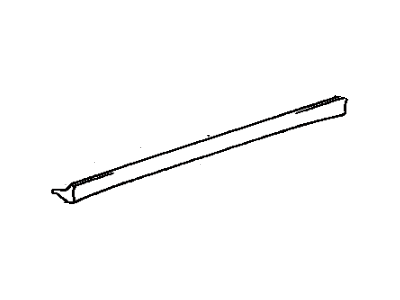 Toyota 76912-02010-A0 Mudguard Sub-Assy,  Side,  LH