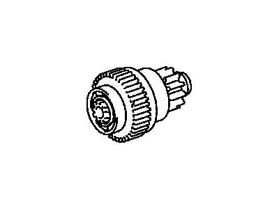 Toyota 28011-01020 Clutch Sub-Assy,  Starter