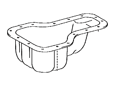 Toyota 12101-22024 Pan Sub-Assy,  Oil
