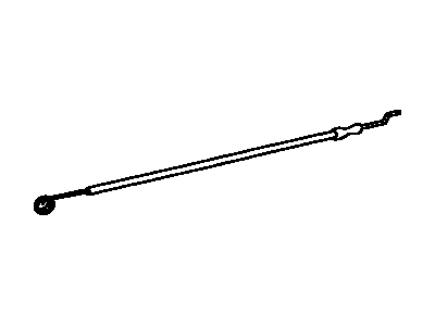 Toyota 55906-02020 Cable Sub-Assy,  Defroster Damper Control