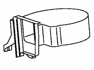 Toyota 87131-02030 Bracket, Heater, Front Driver Side