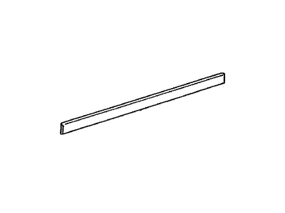 Toyota 75732-02090-A0 Moulding,  Front Door,  Outside LH