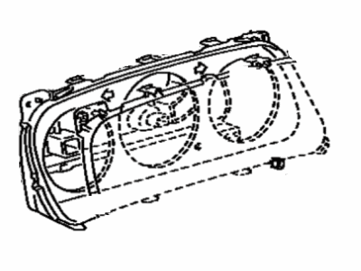 Toyota 83811-02050 Plate,  Combination Meter,  NO.1