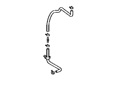 Toyota 23830-36010 Hose Assy,  Fuel Vapor Feed,  NO.2
