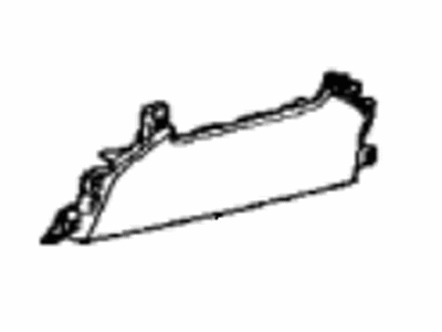Toyota 73997-F4010-C0 Door,  Instrument Panel Air Bag,  Lower No.1