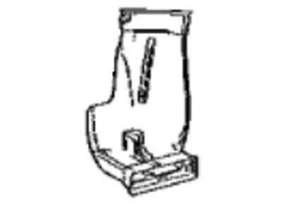 Toyota 87213-F4010 Duct, Air, Rear