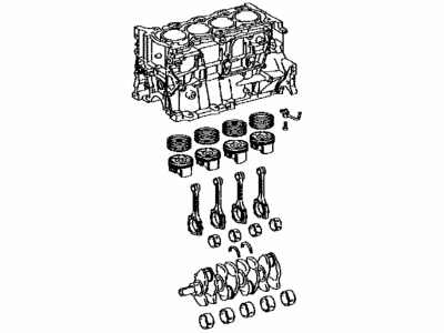 Toyota 11400-37200 Short Block