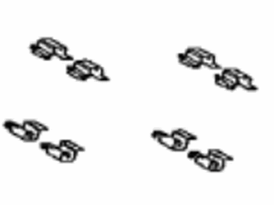 Toyota 04947-02140 Fitting Kit,  Disc Brake,  Front