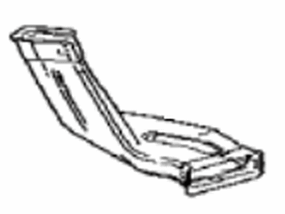Toyota 87212-F4010 Duct, Air, Rear