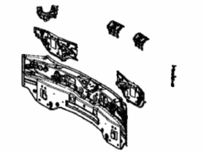 Toyota 58307-F4010 Panel Sub-Assy,  Body Lower Back