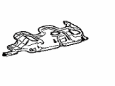 Toyota 55606-F4010 Cover Sub-Assy,  Instrument Panel Under,  NO.1