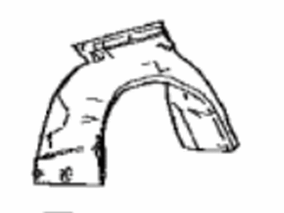 Toyota 87215-F4010 Duct, Air, Rear Toyota 87215-F4010 Duct, Air, Rear