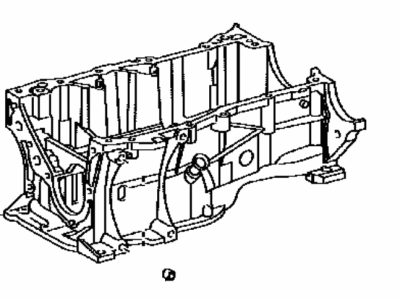 Toyota 11420-37020 Cylinder Block