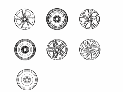 Toyota 42611-30F32 Wheel,  Disc (For Spare)