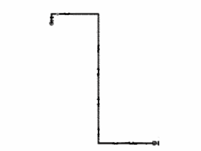Toyota 47318-02F70 Tube, Front Brake
