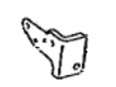 Toyota 86212-F4100 Bracket, Navigation Computer, Driver Side 86212-F4100 Toyota Bracket, Navigation Computer, Driver Side Illustration 1 of 1