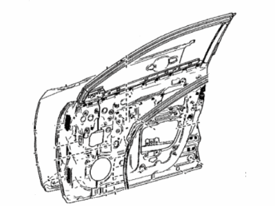 Toyota 67002-F4030 Panel Sub-Assy,  Front Door,  LH