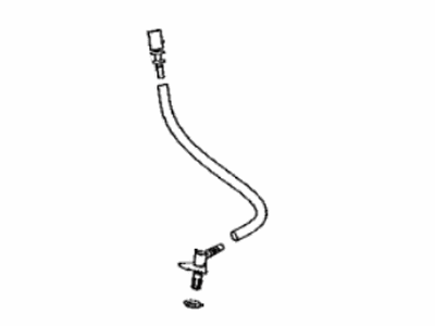 Toyota 35012-10010 Hose Sub-Assembly, Transmission Breather