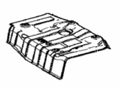 Toyota 58327-F4010 Insulator,  Main Muffler Heat