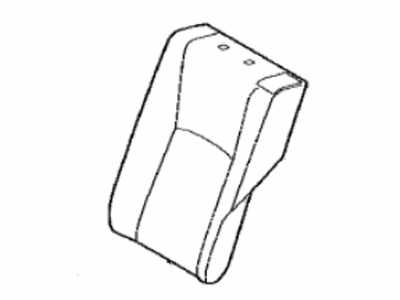 Toyota 71078-F4051-C4 Cover,  Rear Seat Back,  LH(For Separate Type)