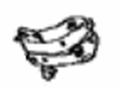 Toyota 55138-F4010 Brace,  Dash To Frame,  LH