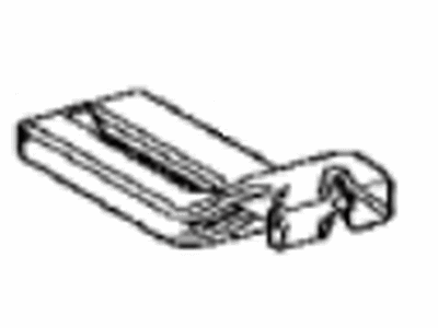 Toyota 87217-F4010 Duct, Air, Rear