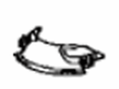 Toyota 77285-10060 Clamp,  Fuel Tube,  NO.1