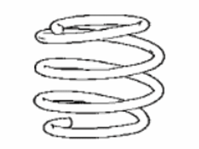 Toyota 48131-F4050 Spring,  Front Coil,  RH