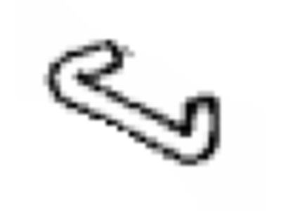 Toyota 16283-76010 Hose,  Water By-Pass