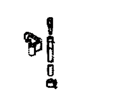 Toyota 43209-60050 Hose,  Front Axle Breather
