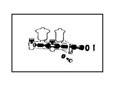 Toyota 04493-20040 Cylinder Kit, Brake Master