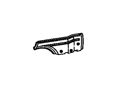 Toyota 62052-21080-01 Board, Quarter Inside Trim, Driver Side