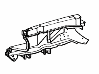 Toyota 53702-20903 Apron Sub-Assembly, Front Fender, Driver Side
