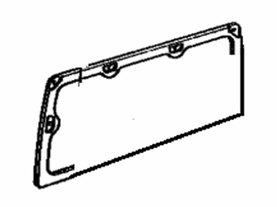 Toyota 81562-20390 Gasket, Rear Combination Lamp Body, Driver Side