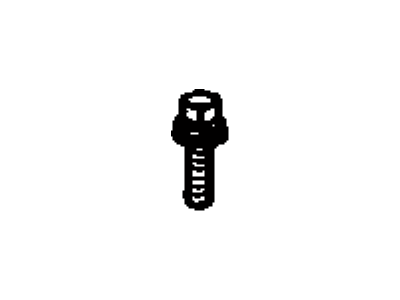 Toyota 91656-60816 Bolt, With Washer