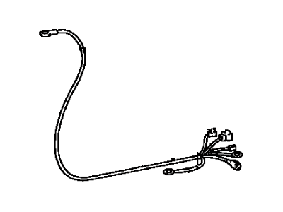 Toyota 82021-20060 Cable, Battery To Starter(For Battery To Main Switch)